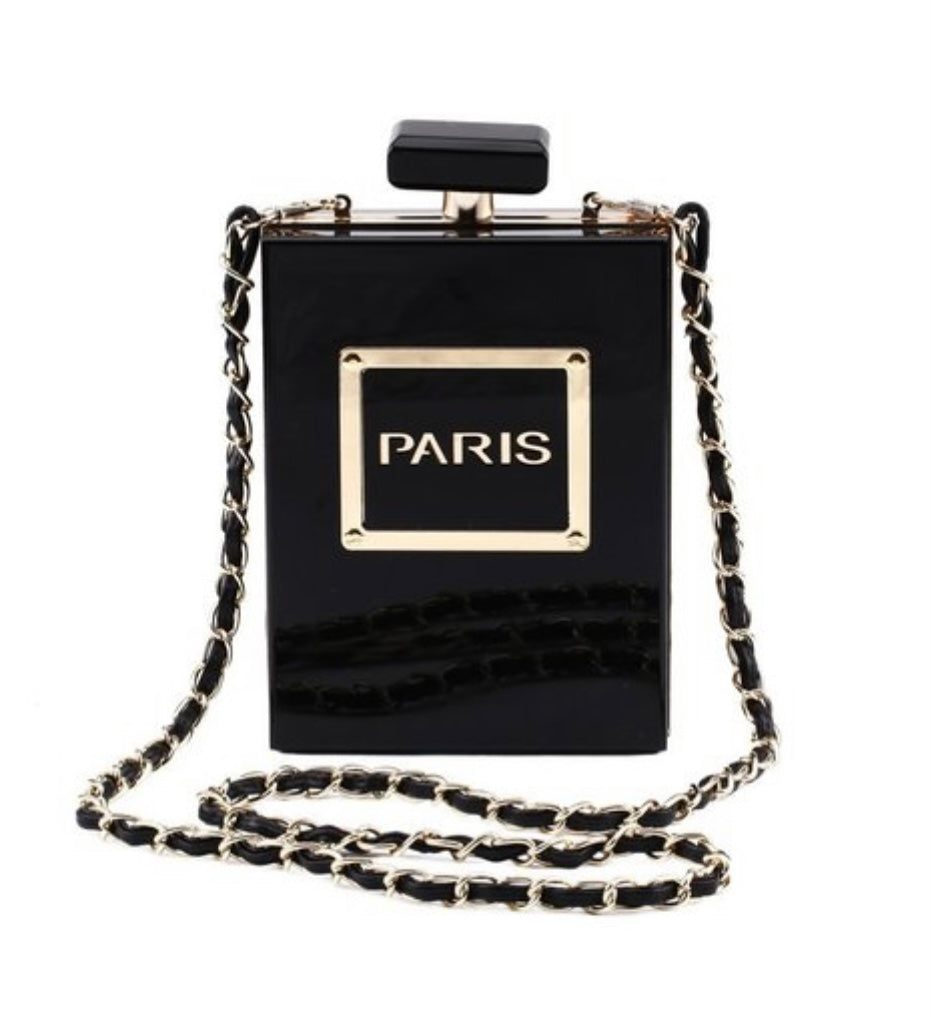 Black Paris purse